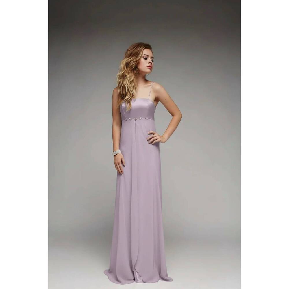 NEW LAST DRESS silken symphony gown in lilac